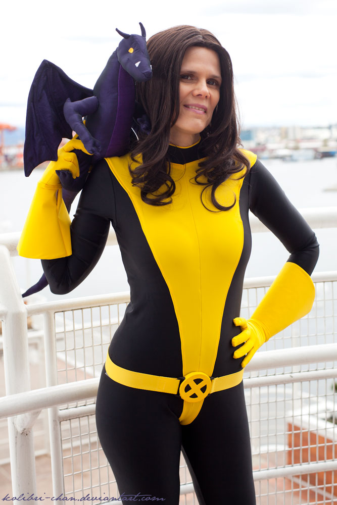 X- Men Kitty Pryde Shadowcat Bodysuit Women